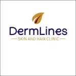 Dermlines skin and hair clinic company logo
