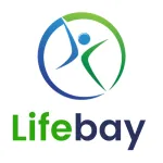 Lifebay pharmacy company logo