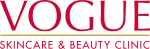 Vogue boutique and beauty salon company logo