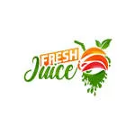 Fresh fruit juices company logo