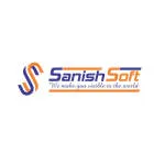 Sanish soft website design company logo