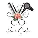 Hair art salon company logo