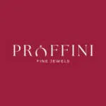 Proffini jwellers company logo
