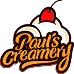 paul's creamery company logo