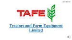 Tractors and Farm Equipment Limited TAFE company logo