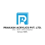 Prakash glass and Rubber works company logo
