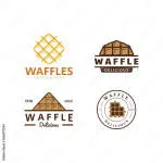 Belgian waffle company logo