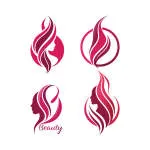 Lake art salon company logo